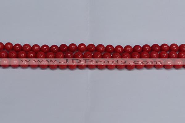 CMJ17 15.5 inches 8mm round Mashan jade beads wholesale