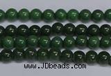 CMJ176 15.5 inches 4mm round Mashan jade beads wholesale