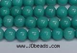 CMJ191 15.5 inches 6mm round Mashan jade beads wholesale