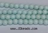 CMJ211 15.5 inches 4mm round Mashan jade beads wholesale