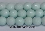 CMJ214 15.5 inches 10mm round Mashan jade beads wholesale