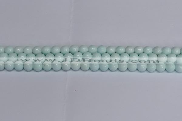 CMJ214 15.5 inches 10mm round Mashan jade beads wholesale