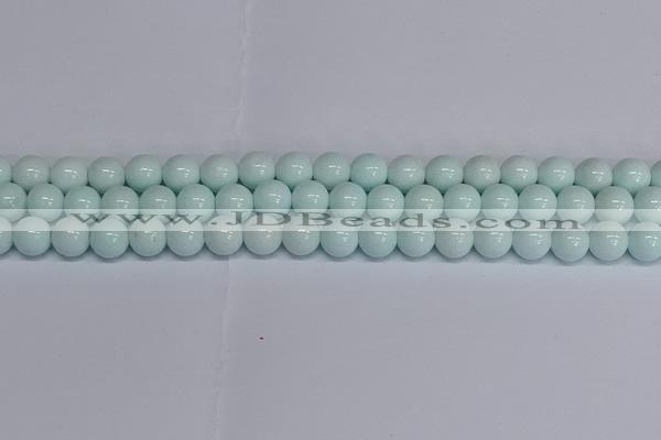 CMJ215 15.5 inches 12mm round Mashan jade beads wholesale