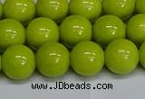 CMJ222 15.5 inches 12mm round Mashan jade beads wholesale