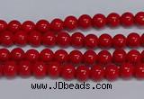 CMJ225 15.5 inches 4mm round Mashan jade beads wholesale