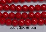 CMJ226 15.5 inches 6mm round Mashan jade beads wholesale