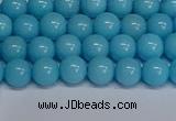 CMJ275 15.5 inches 6mm round Mashan jade beads wholesale