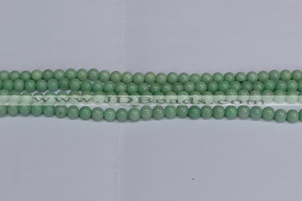 CMJ282 15.5 inches 6mm round Mashan jade beads wholesale