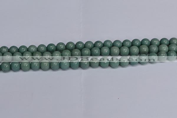 CMJ284 15.5 inches 10mm round Mashan jade beads wholesale