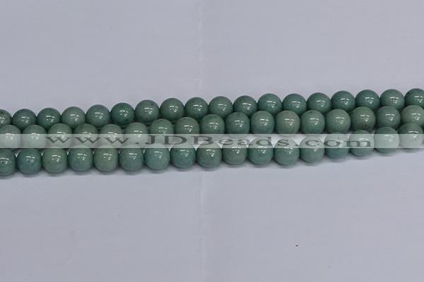 CMJ285 15.5 inches 12mm round Mashan jade beads wholesale