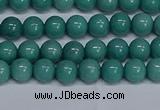 CMJ289 15.5 inches 6mm round Mashan jade beads wholesale