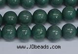 CMJ291 15.5 inches 10mm round Mashan jade beads wholesale