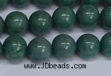 CMJ292 15.5 inches 12mm round Mashan jade beads wholesale