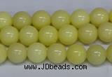 CMJ297 15.5 inches 8mm round Mashan jade beads wholesale