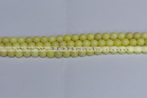 CMJ298 15.5 inches 10mm round Mashan jade beads wholesale