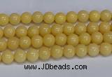 CMJ302 15.5 inches 4mm round Mashan jade beads wholesale