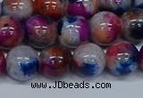 CMJ432 15.5 inches 12mm round rainbow jade beads wholesale