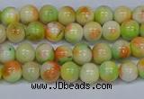 CMJ450 15.5 inches 6mm round rainbow jade beads wholesale