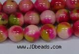 CMJ515 15.5 inches 10mm round rainbow jade beads wholesale