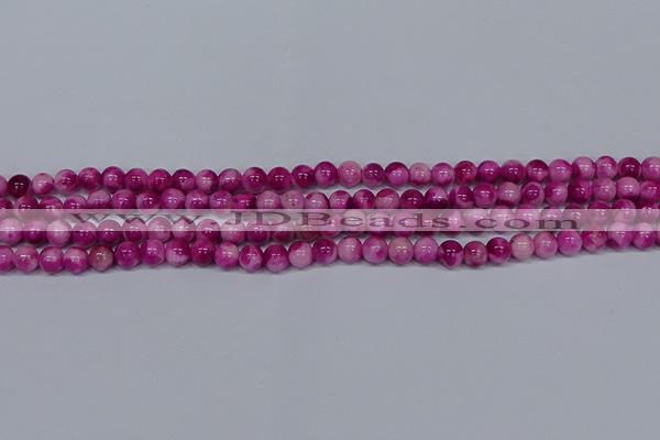 CMJ527 15.5 inches 6mm round rainbow jade beads wholesale