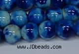 CMJ544 15.5 inches 12mm round rainbow jade beads wholesale