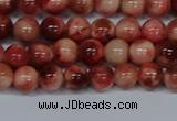 CMJ555 15.5 inches 6mm round rainbow jade beads wholesale