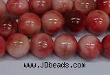 CMJ557 15.5 inches 10mm round rainbow jade beads wholesale