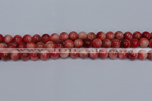 CMJ558 15.5 inches 12mm round rainbow jade beads wholesale