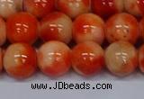 CMJ607 15.5 inches 12mm round rainbow jade beads wholesale