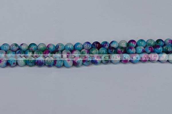 CMJ613 15.5 inches 10mm round rainbow jade beads wholesale