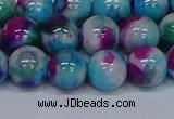 CMJ614 15.5 inches 12mm round rainbow jade beads wholesale