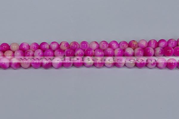 CMJ641 15.5 inches 10mm round rainbow jade beads wholesale