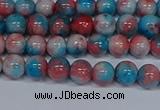 CMJ660 15.5 inches 6mm round rainbow jade beads wholesale