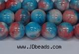 CMJ662 15.5 inches 10mm round rainbow jade beads wholesale