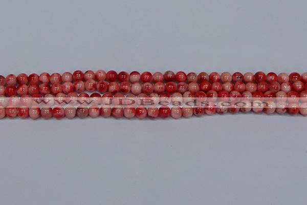 CMJ681 15.5 inches 6mm round rainbow jade beads wholesale