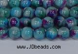 CMJ688 15.5 inches 6mm round rainbow jade beads wholesale