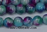 CMJ690 15.5 inches 10mm round rainbow jade beads wholesale