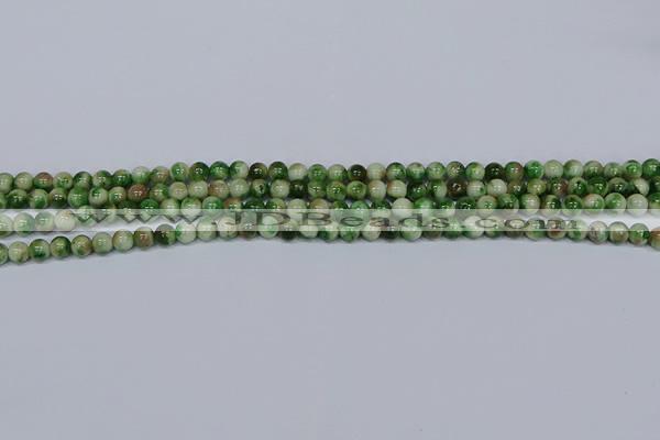 CMJ701 15.5 inches 4mm round rainbow jade beads wholesale