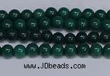 CMJ85 15.5 inches 4mm round Mashan jade beads wholesale