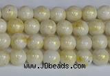 CMJ900 15.5 inches 4mm round Mashan jade beads wholesale