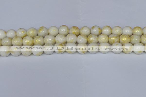 CMJ903 15.5 inches 10mm round Mashan jade beads wholesale