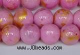 CMJ917 15.5 inches 8mm round Mashan jade beads wholesale