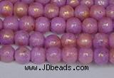 CMJ920 15.5 inches 4mm round Mashan jade beads wholesale