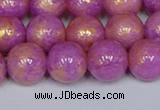 CMJ922 15.5 inches 8mm round Mashan jade beads wholesale