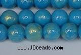 CMJ951 15.5 inches 6mm round Mashan jade beads wholesale