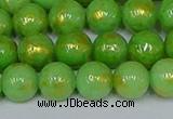 CMJ976 15.5 inches 6mm round Mashan jade beads wholesale