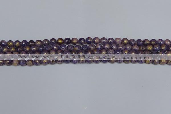 CMJ995 15.5 inches 4mm round Mashan jade beads wholesale