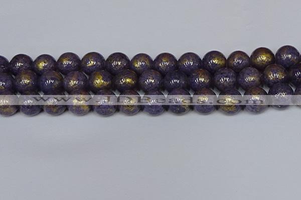 CMJ999 15.5 inches 12mm round Mashan jade beads wholesale