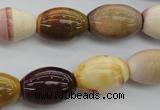 CMK128 15.5 inches 13*18mm rice mookaite beads wholesale