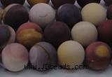 CMK294 15.5 inches 12mm round matte mookaite beads wholesale